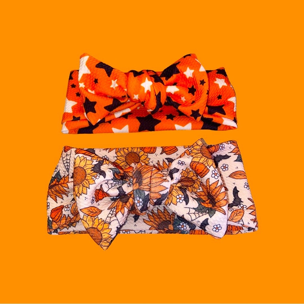 Babygirl, Toddler Knotted Head wraps 🧡